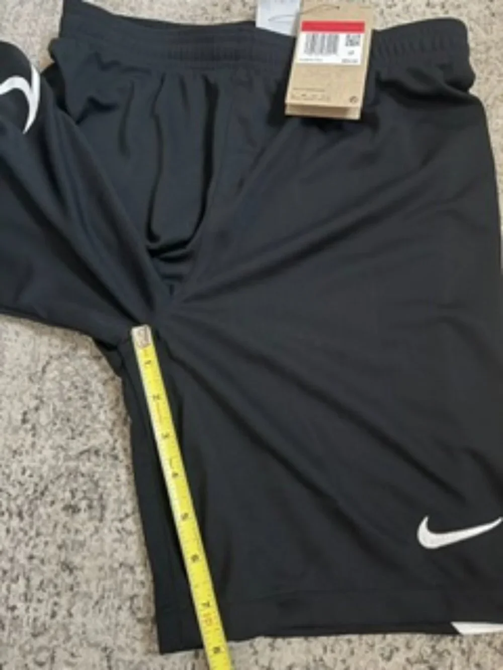 NWT NIKE Dri-Fit Black SURF Football Soccer Shorts Unisex Kids L